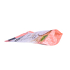 Laminated custom biodegradable pouches with zipper for oats