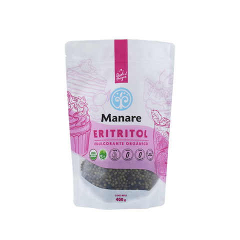 Recycled Custom Production Ziplock Stand Up Food Bag with Window Wholesale