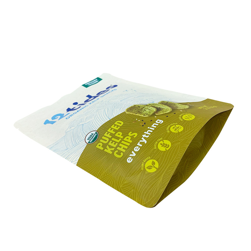 Sustainable Custom Production Chips Brands Stand Up Packaging Pouch Wholesale