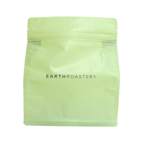 Biodegradable Creative Design Flat Bottom Coffee Packaging with Valve UK Wholesale