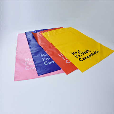 Eco Friendly Recyclable Colorful Printing Exquisite Shipping Bags Wholesale