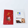 Factory Supply Top Quality Compostable Empty Plastic Cellophane Bag with Adhesive Tape 
