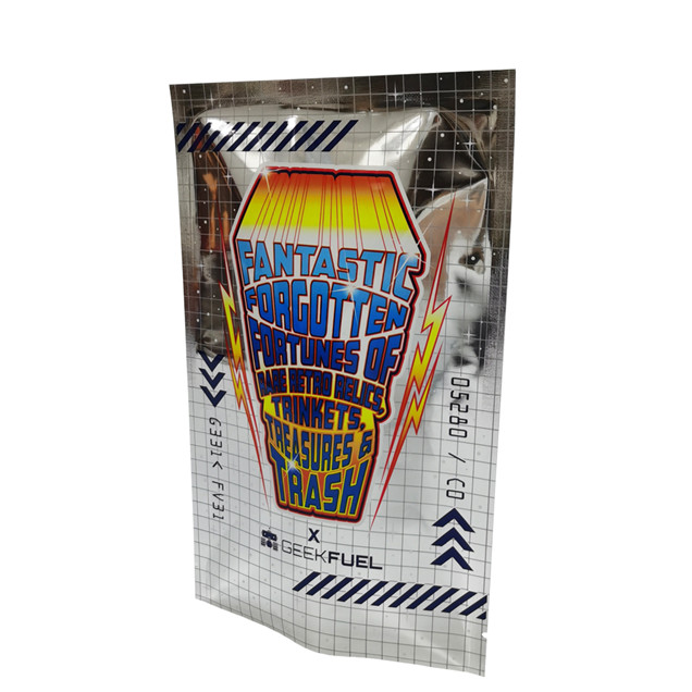 High Quality Laminated Aluminum Foil OEM Full Gloss Finish Flat Pouch