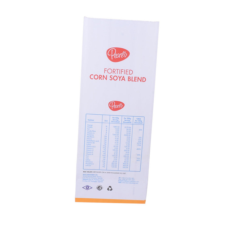 Resealable Ziplock Recycling Flour Paper Bags