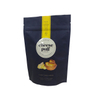 Custom gravure printing logo bag with zipper for puff