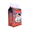 Gravure Printing Colorful Clear Window Coffe Bag Kraft Paper