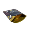 Gold Color Aluminum Plastic Coffee Kraft Bag Stand Up Pouch