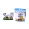 Recyclable package materials for fresh fruit with handle