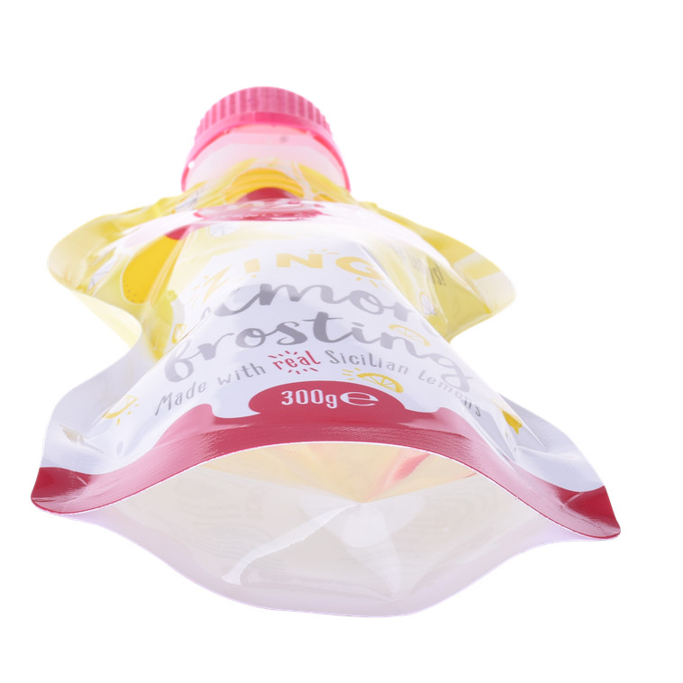 Wholesale Recycle Yogurt Pouch Spout Pouch with Zipper 