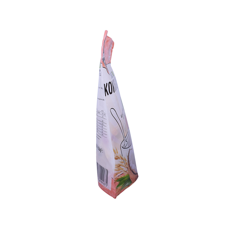 Custom Recyclable Ziplock Baby Food Strawberry Oatmeal Packaging Bag Wholesale
