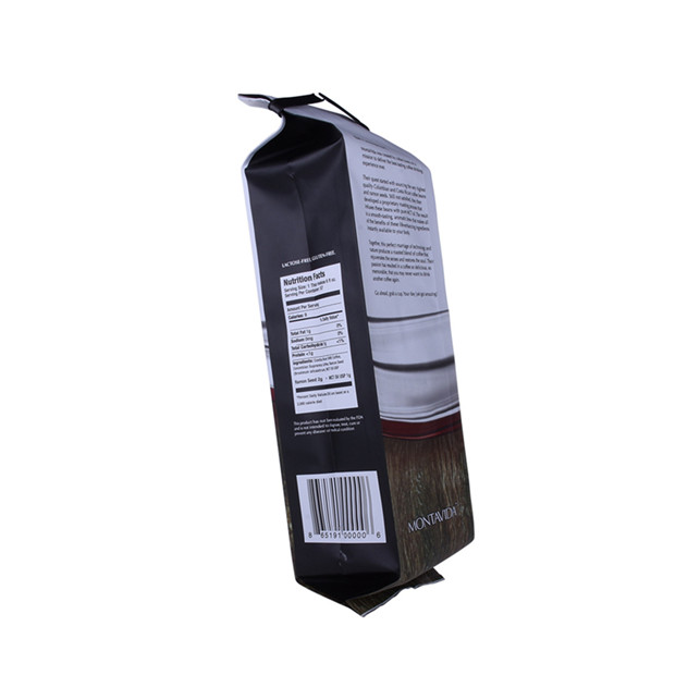 340g side gusset coffee bag with compostable valve