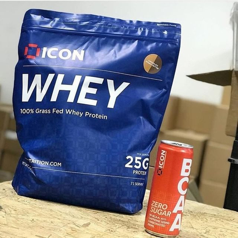 Customized Printed Stand Up Plastic Whey Protein Packaging Bag with Logo