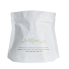 Compostable White Stand Up Coffee Ziplock Bags Pouches