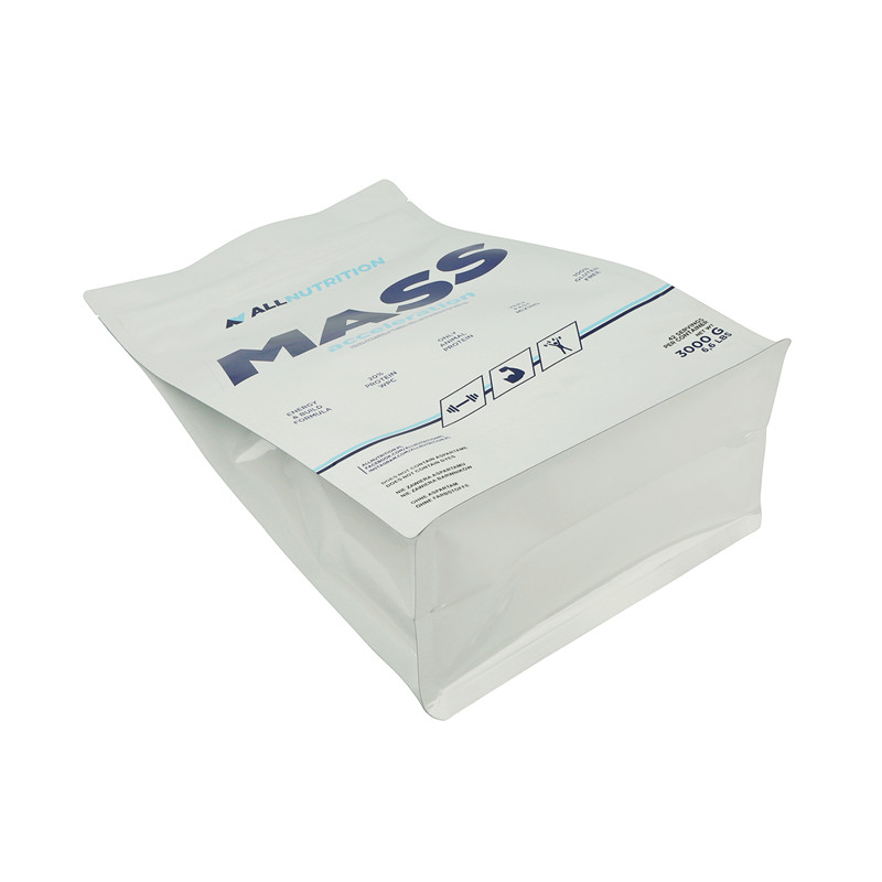 Laminated Material Pocket Zip Whey Protein Bag