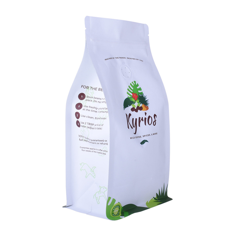 China Product Compostable Material How To Close Coffee Bag
