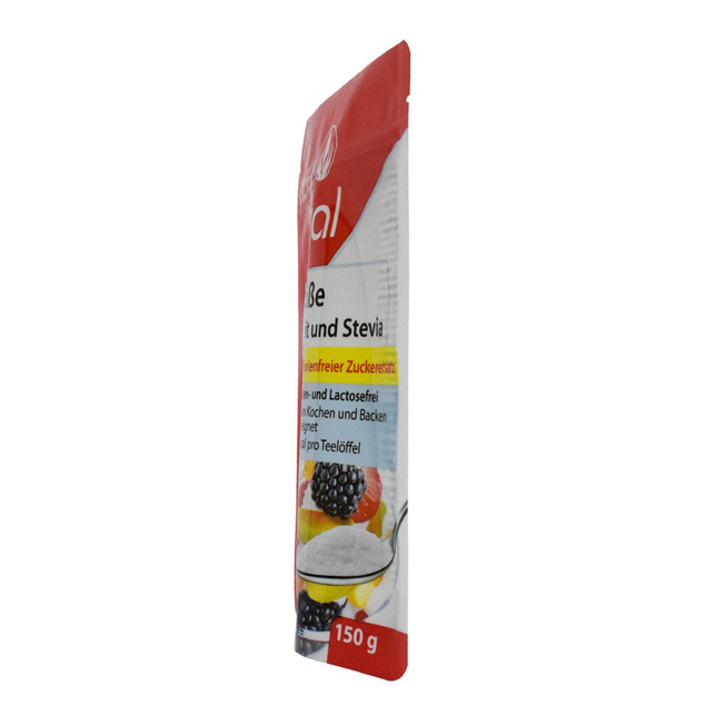 Sugarcane packaging recyclable plastic PE 04 candy pouches