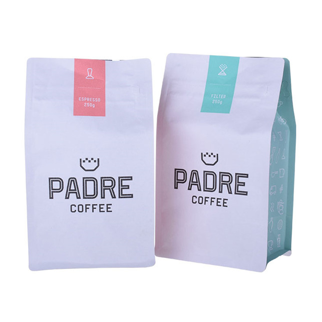 Customized Logo Resealable Coffee Bags With Valve