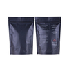 Customized Logo U Bottom Seal Black Seed Bag