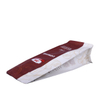 Customized logo 1kg coffee pouch flat bottom bag heat sealed
