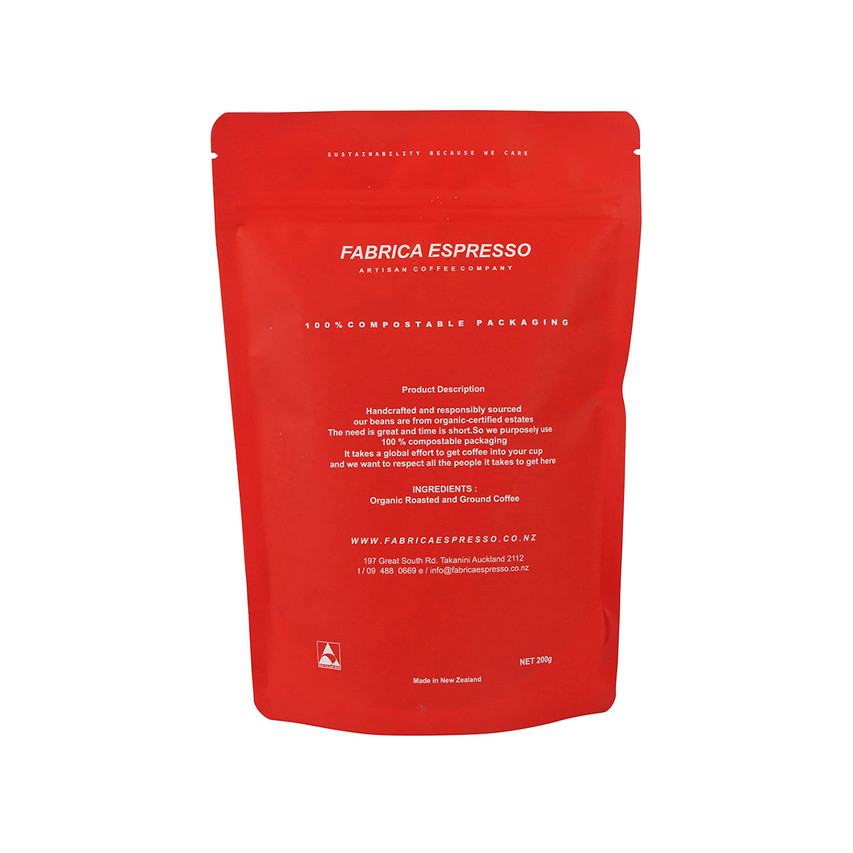 New Design Full Matte Finish 12 Oz Coffee Bags With Valve