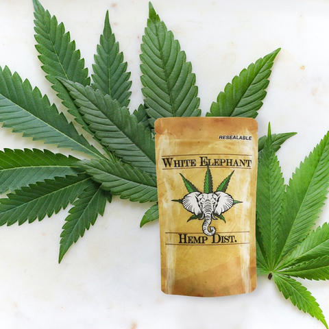Customized Printing Green PE Recyclable Cannabis Mylar Bags with Child-resistant Zipper