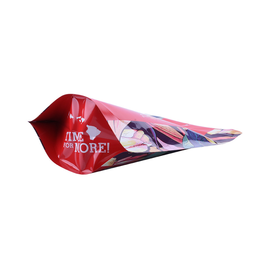 Food Grade Plastic PE With High Barrier Stand Up Pouch Empty Tea Bag