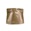 Custom diamond shaped coffee packed pouch with valve