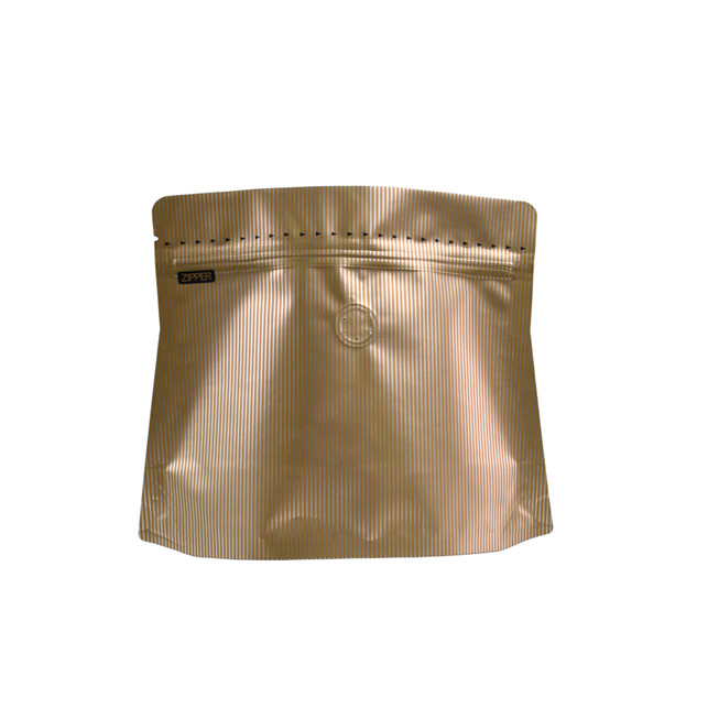 Custom diamond shaped coffee packed pouch with valve