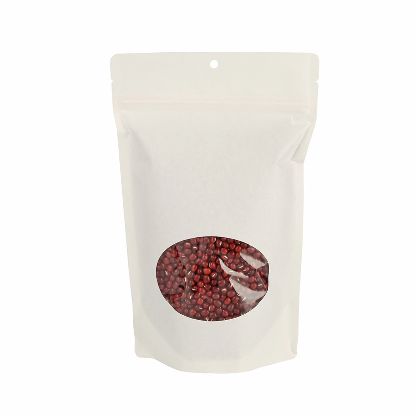 Custom Printed Hot Stamping Resealable Plastic Food Bags Frosted Stand Up Pouch Fisher Packaging