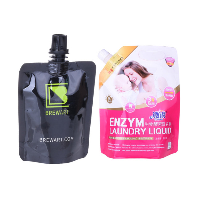 Wholesale plastic mylar soluble laundry bags hotel laundry bags packaging of washing powder