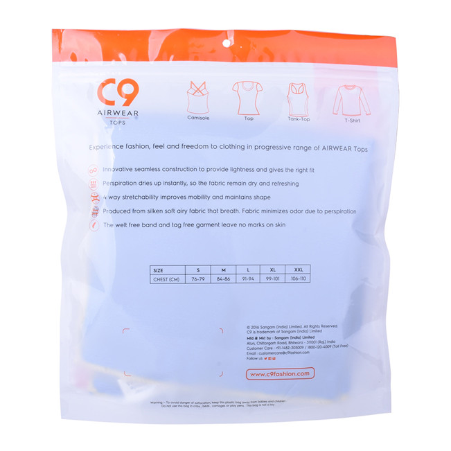 Compostable Biodegradable back seal how to heat seal cellophane bags custom baby clothes packaging guangzhou cloth bag