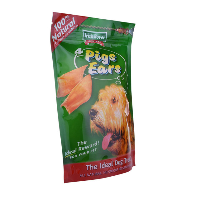 Renewable Plastic Recycle Cat Food Pouches Digital Printing On Plastic Pouches