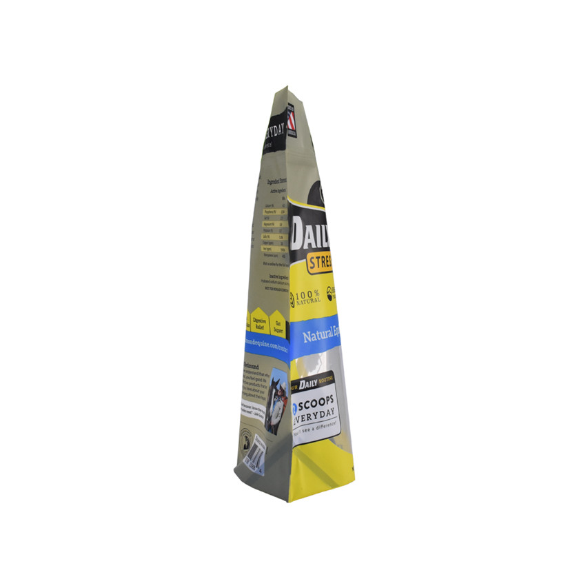 Laminated Material Colourful Cat Food Pouch Recycling Difference between Compostable And Biodegradable Animal Feed Bag