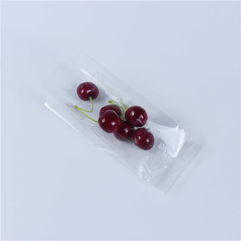 Customized full matte finish paper pouch packaging plastic sheet zipper compostable clear bags