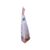 Matte printing side seal resealable plastic pouch oatmeal yellow bag Candy Bag Pouches