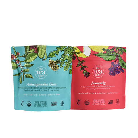 Custom Printed Kraft Coffee Bag With Valve And Zipper