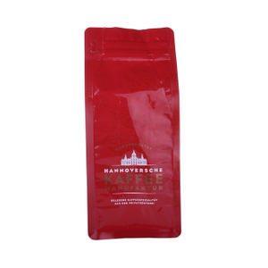 New style transparent bag heat seal hot stamp coffee bag coffee bag stamp