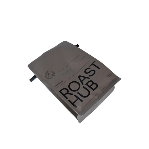 Heat Seal Soft Touch Food Ziplock Flat Bottom Coffee Bag Factory