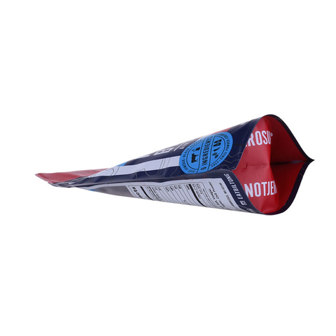 High Quality Based on 100% Post-Consumer-Recycled HDPE Standup Ziplock Bag Factory Supply