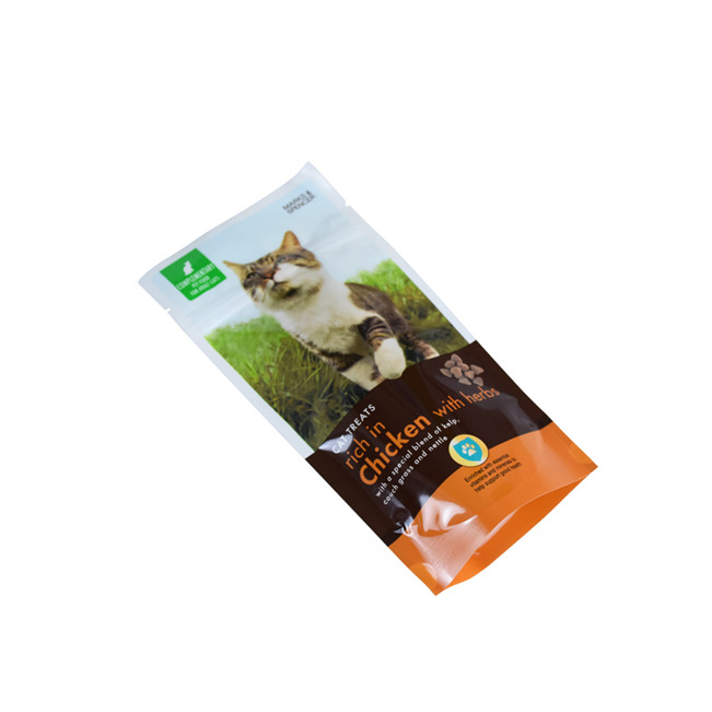 Hot sale Laminated material resealable polythene bags terracycle dog food bags bird seed bag
