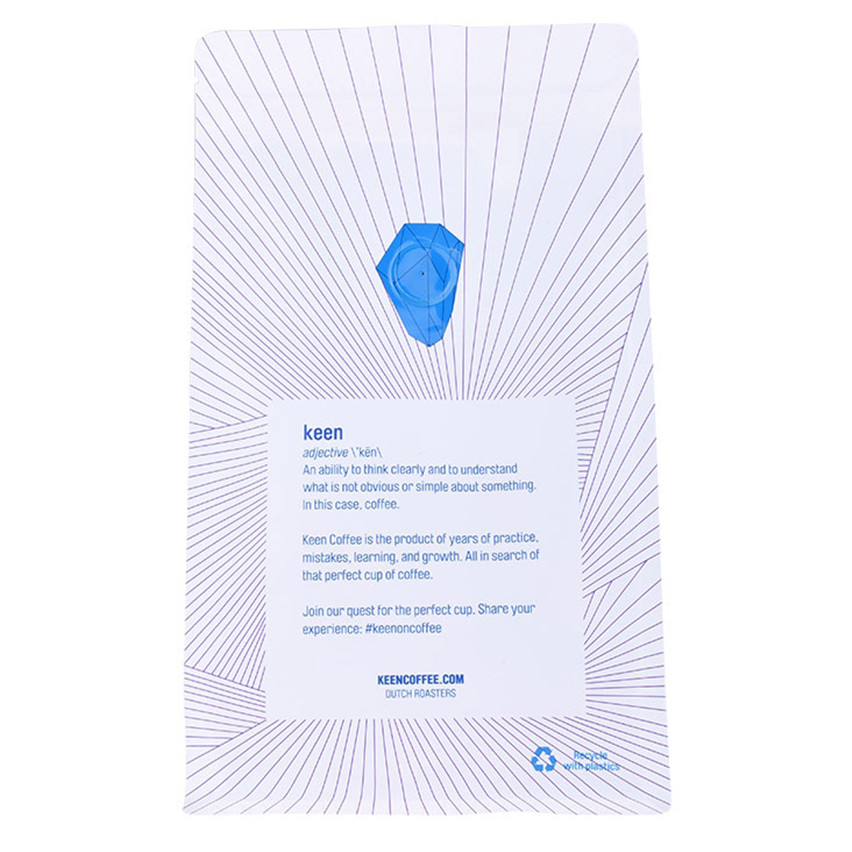 High Quality Personalized Logo Flat Bottom Coffee Bag with Valve Suppliers