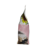 Custom Printed Sustainable Biodegradable White Kraft Paper Snack Zip Lock Packaging