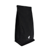 Best Price Biodegradable Custom Printed Flat Bottom Matte Black Coffee Bags