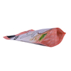 Laminated custom biodegradable pouches with zipper for oats