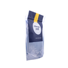 Barrier custom transparent zip bag for pantry packing with bottom 
