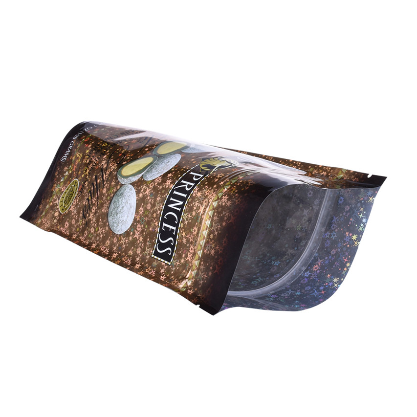 Food Ziplock Top Customized Food Products Commercially “compostable” Plastic Packaging For Snacks