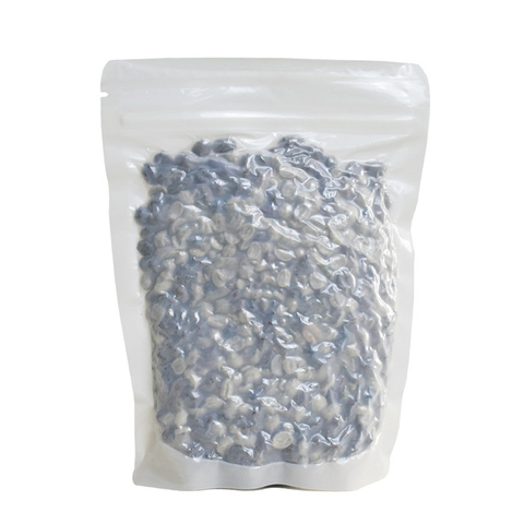 Custom compostable corn bag vacuumized with personalized logo