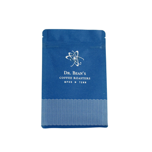 Gravure Printing Colorful Compostable Pla Flat Bottom Coffee Bag Wholesale