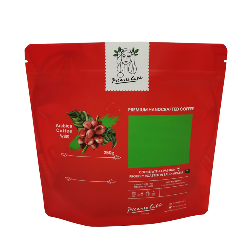 Top Quality Custom Production Compostable Biodegradable Coffee Packaging Bag