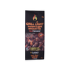 Custom side gusset bag kraft paper charcoal pouch with printing